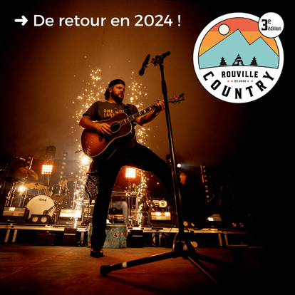 Matt Lang de retour en 2024 au festival Rouville Country